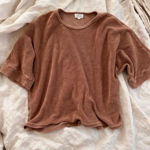 The Simple Folk oversized terry top